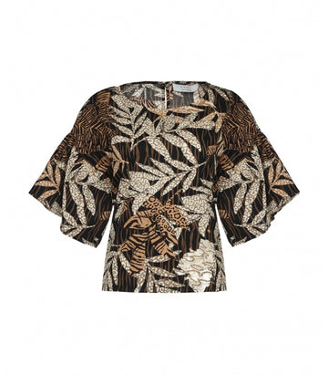 Blusa Kaos Fantasia Foglie